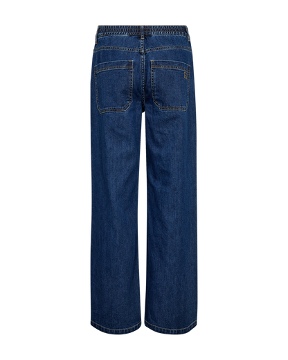 Freequent FQRINNA-PANTS | Medium Blue Denim