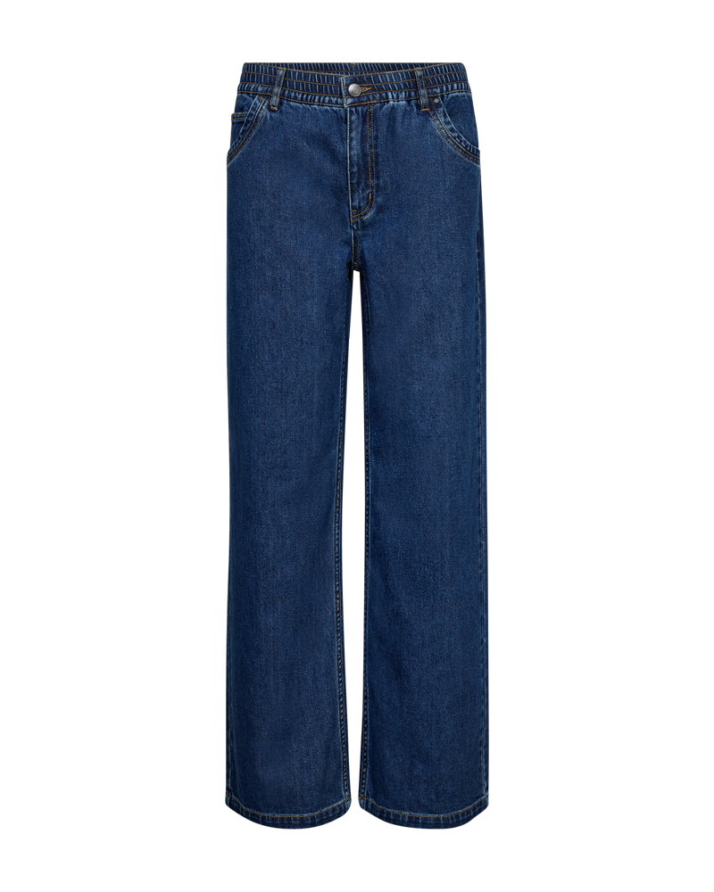 Freequent FQRINNA-PANTS | Medium Blue Denim