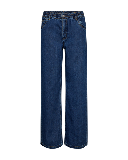 Freequent FQRINNA-PANTS | Medium Blue Denim