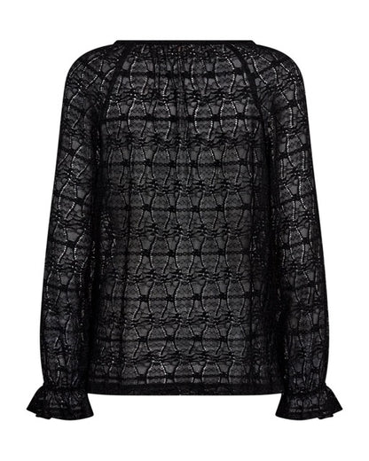 sort bluse Freequent FQIBENA-BLOUSE Black