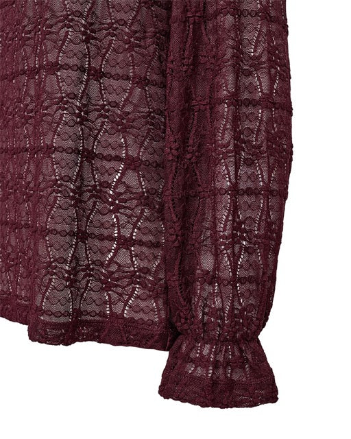 bordeaux rød bluse Freequent FQIBENA-BLOUSE Port Royale