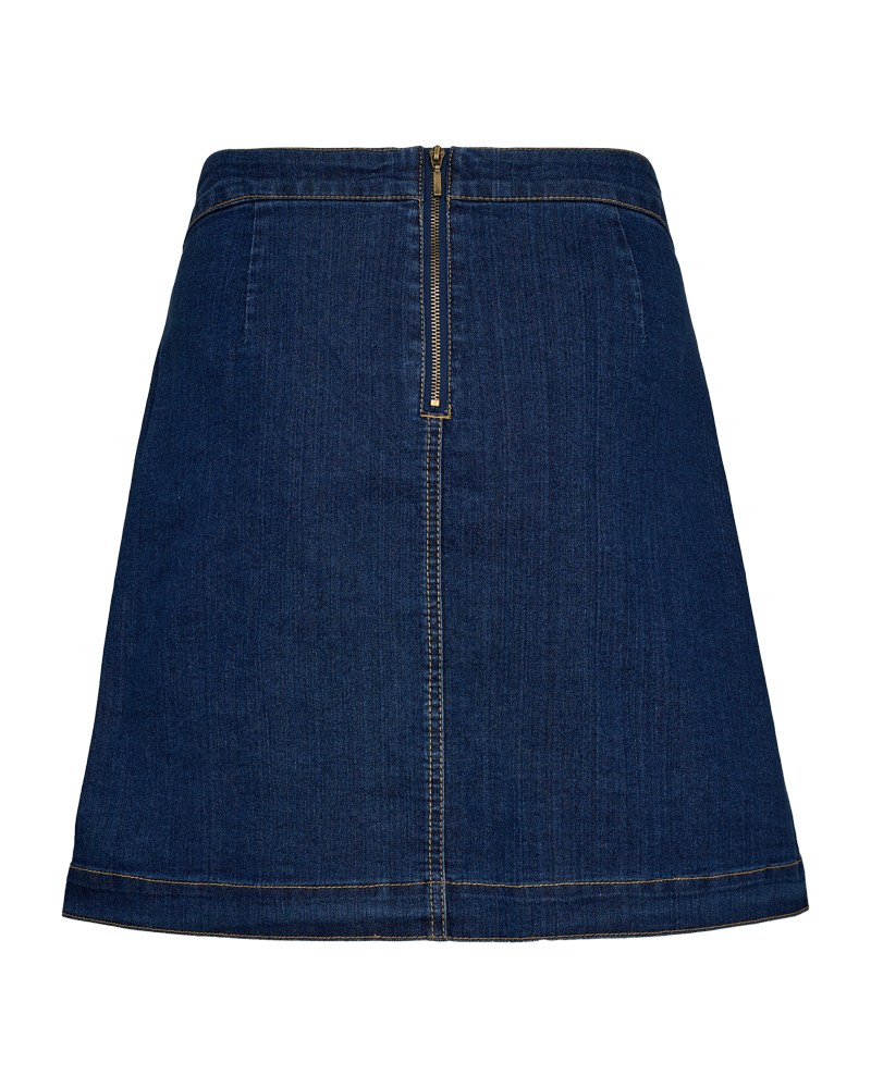 Freequent FQLORI-SKIRT | Medium Blue Denim