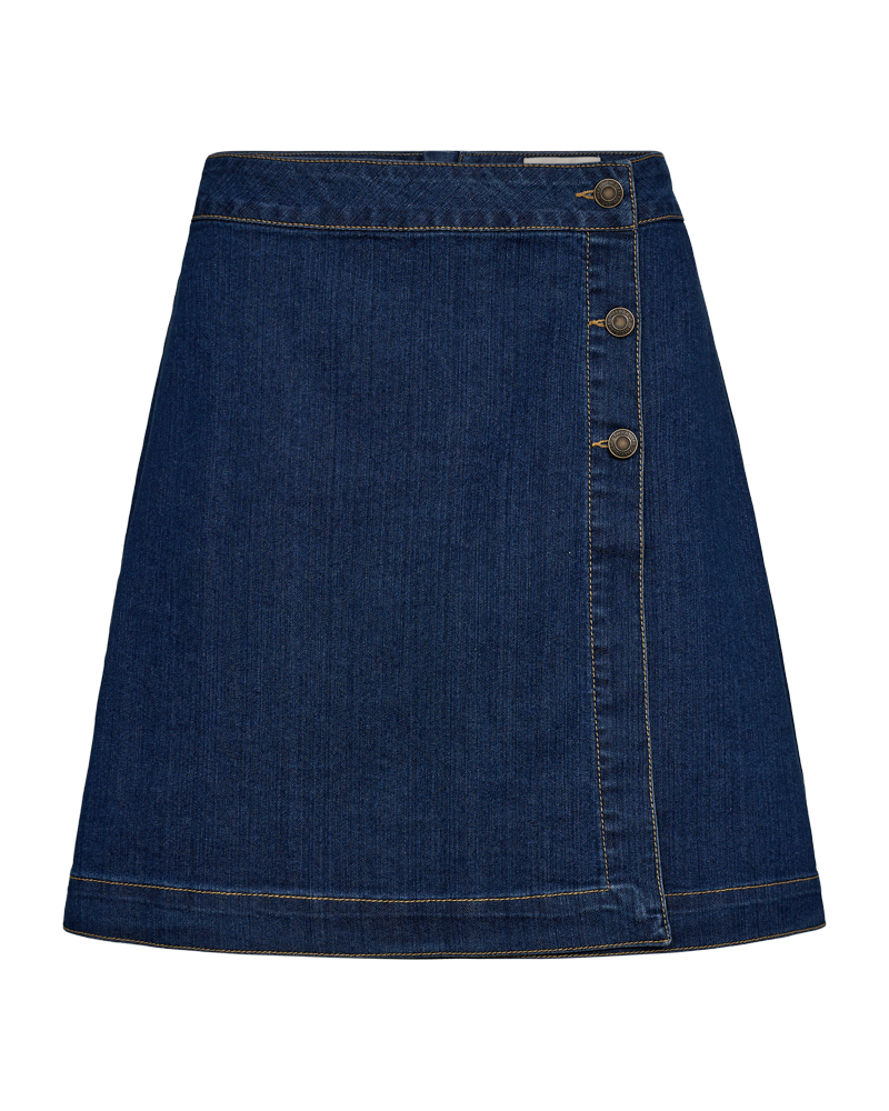 Freequent FQLORI-SKIRT | Medium Blue Denim
