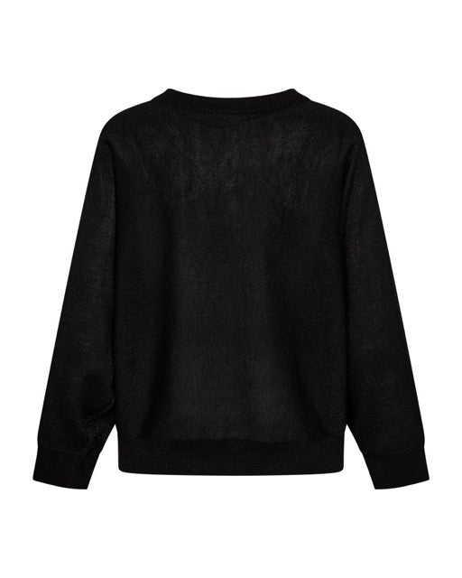 sort strik Freequent FQBETTY-PULLOVER Black