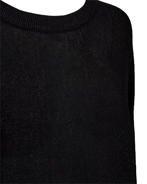 sort strik Freequent FQBETTY-PULLOVER Black