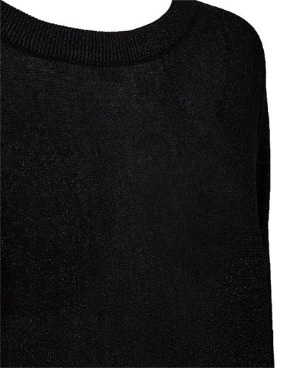 sort strik Freequent FQBETTY-PULLOVER Black