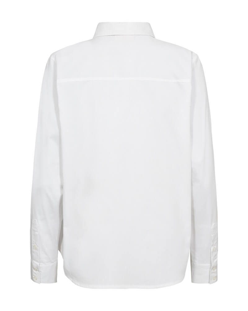 ryggen af klassisk hvid skjorte Freequent FQOXFORD-SHIRT Off-white