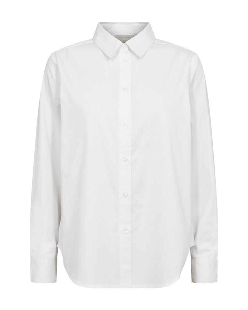 klassisk hvid skjorte Freequent FQOXFORD-SHIRT Off-white