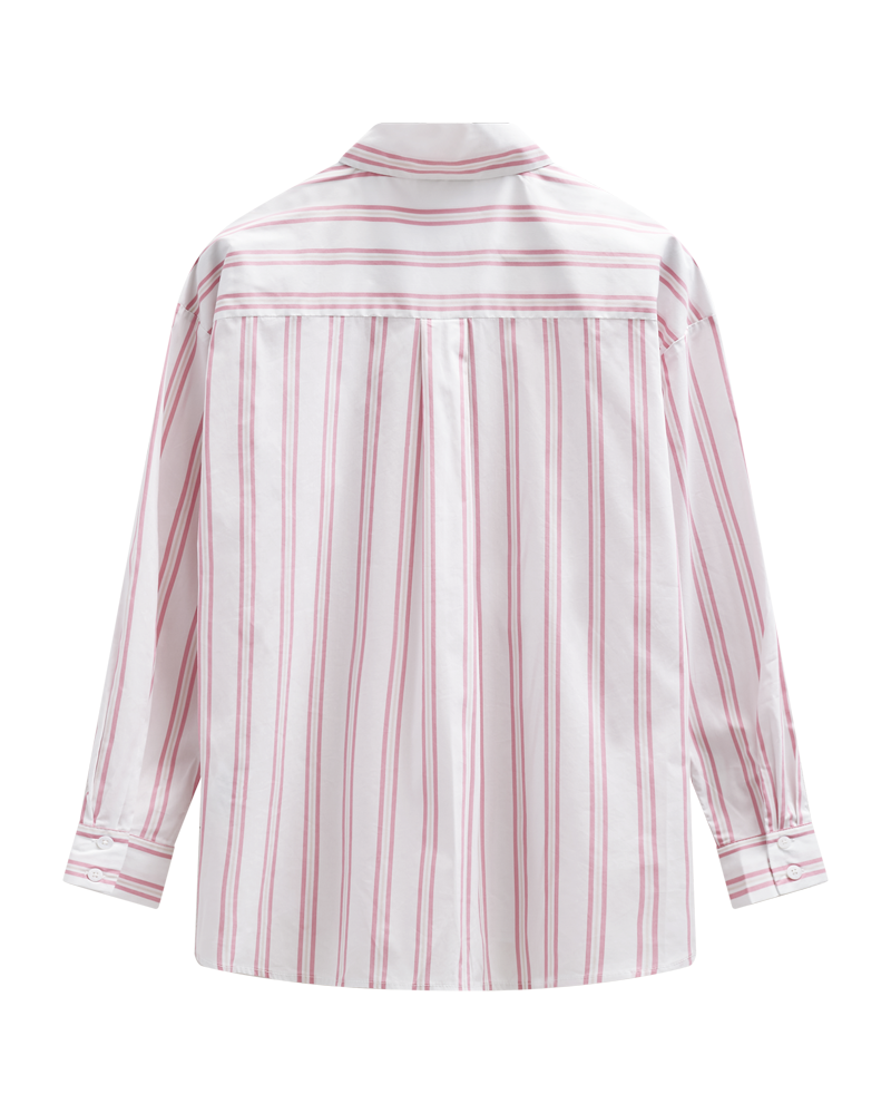 FQFINA-SHIRT – Star Off-White mit Wild Orchid
