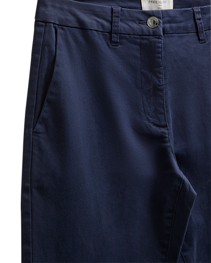 Freequent FQISADORA-PANTS - Navy Blazer
