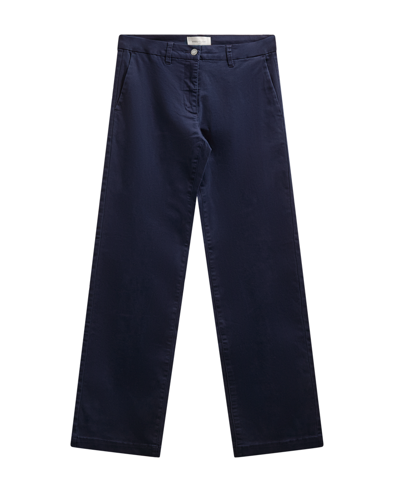 Freequent FQISADORA-PANTS - Navy Blazer