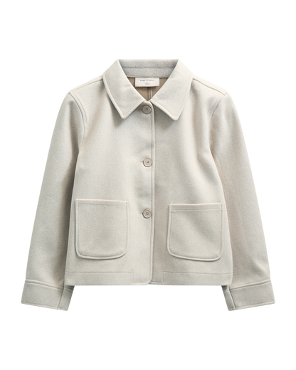 FQYANNA-JACKET - Moonbeam Melange