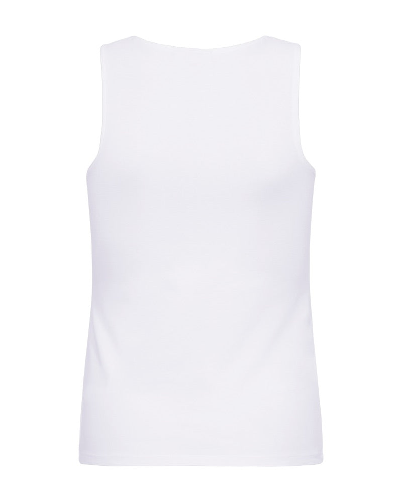 hvid tanktop Freequent FQNADINE-TOP Brilliant white