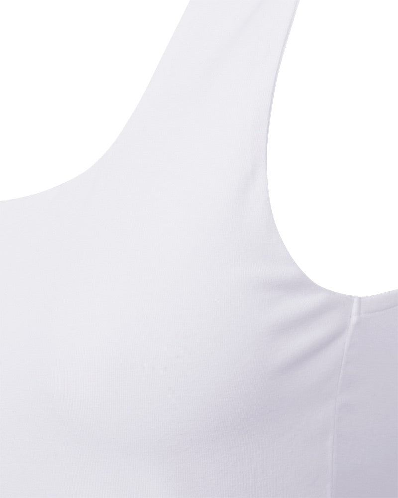 hvid tanktop Freequent FQNADINE-TOP Brilliant white