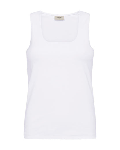 hvid tanktop Freequent FQNADINE-TOP Brilliant white