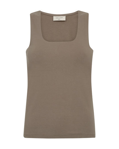 brun tanktop Freequent FQNADINE-TOP Morel
