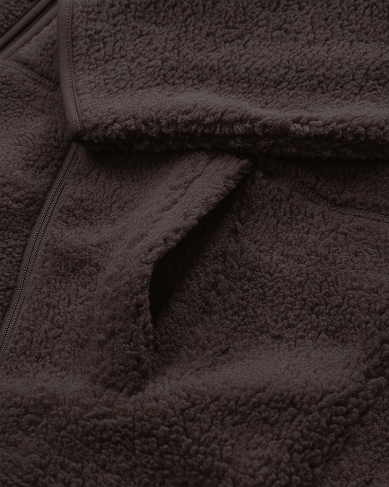 Freequent FQTEDDY-JACKET | Coffee Bean