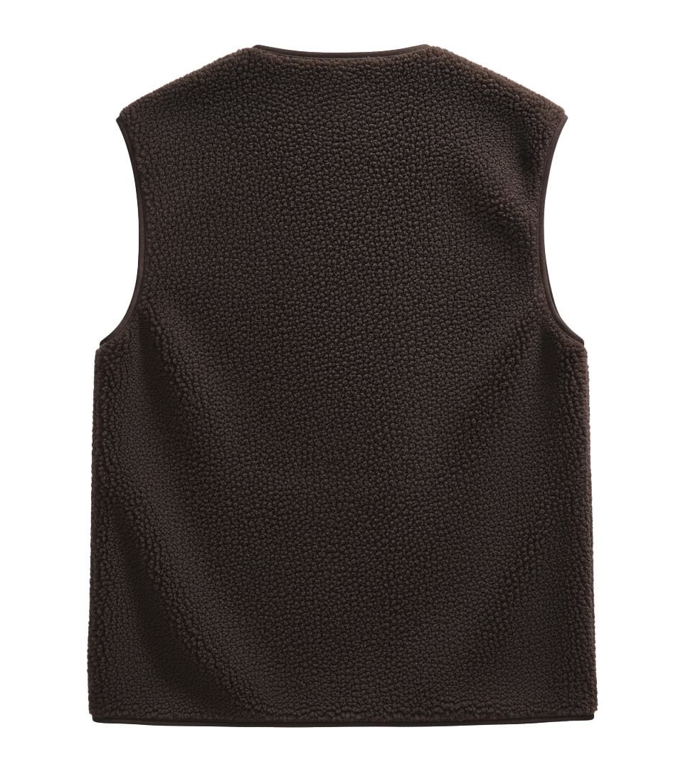 Freequent FQTEDDY-WAISTCOAT | Coffee Bean