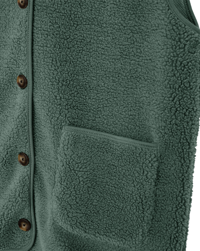 Freequent FQTEDDY-WAISTCOAT | Dark Forest