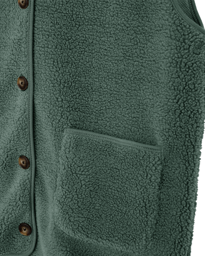 Freequent FQTEDDY-WAISTCOAT | Dark Forest