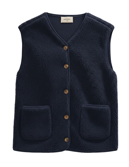 Freequent FQTEDDY-WAISTCOAT | Navy Blazer