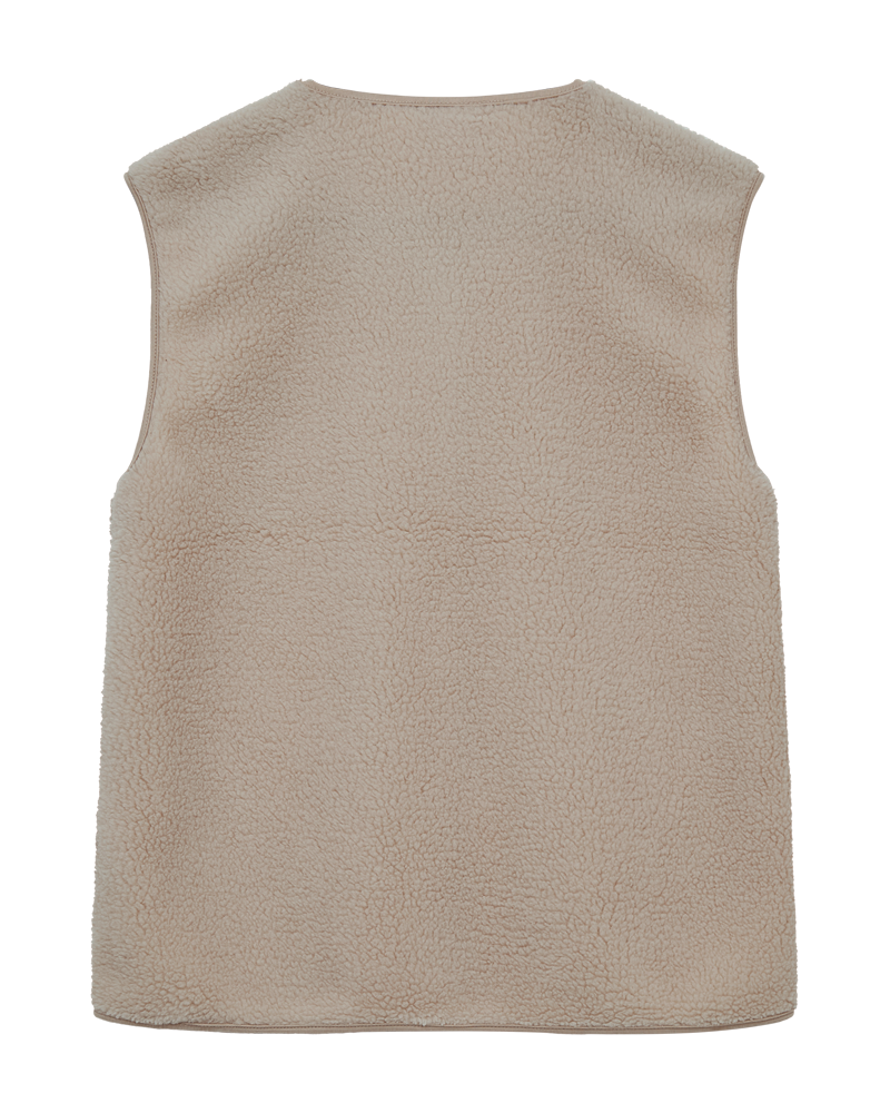 Freequent FQTEDDY-WAISTCOAT | Simply Taupe