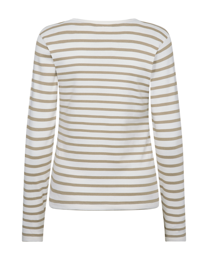 FQFAMILA-TEE -Star Off-White with Silver Mink