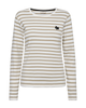 FQFAMILA-TEE -Star Off-White with Silver Mink