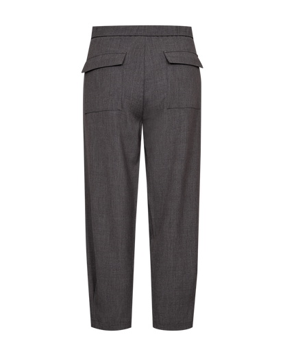 Freequent - FQSWIFT-PANTS - DARK GREY MELANGE