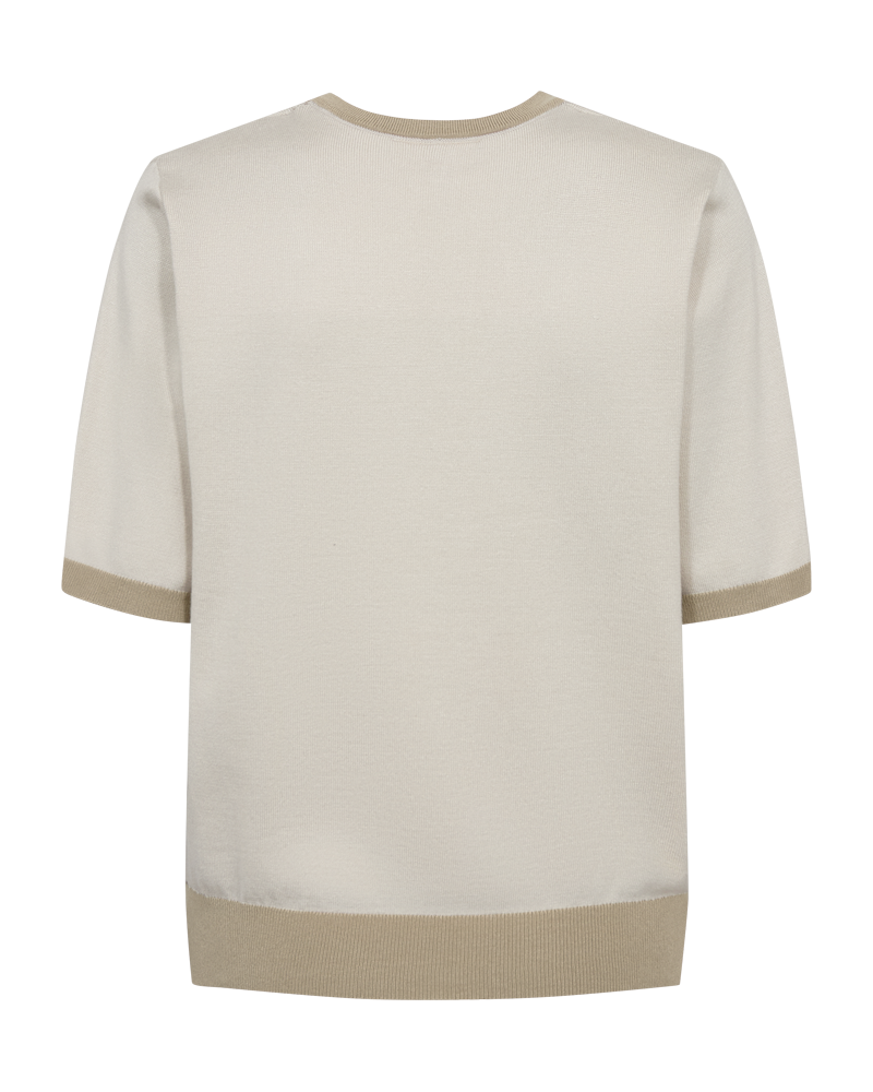 FQKATIE-PULLOVER - Moonbeam w. silvermink