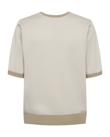 FQKATIE-PULLOVER - Moonbeam w. silvermink