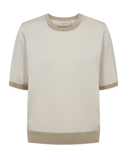 FQKATIE-PULLOVER - Moonbeam w. silvermink