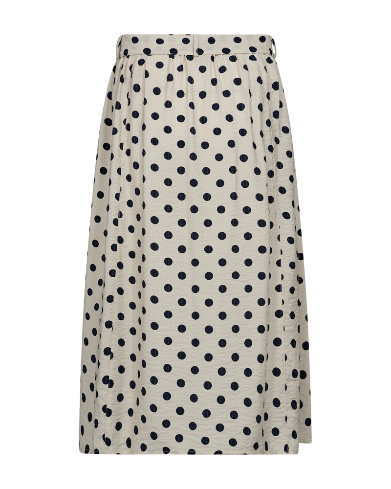 FQALMA-SKIRT - Moonbeam mit Navy Blazer