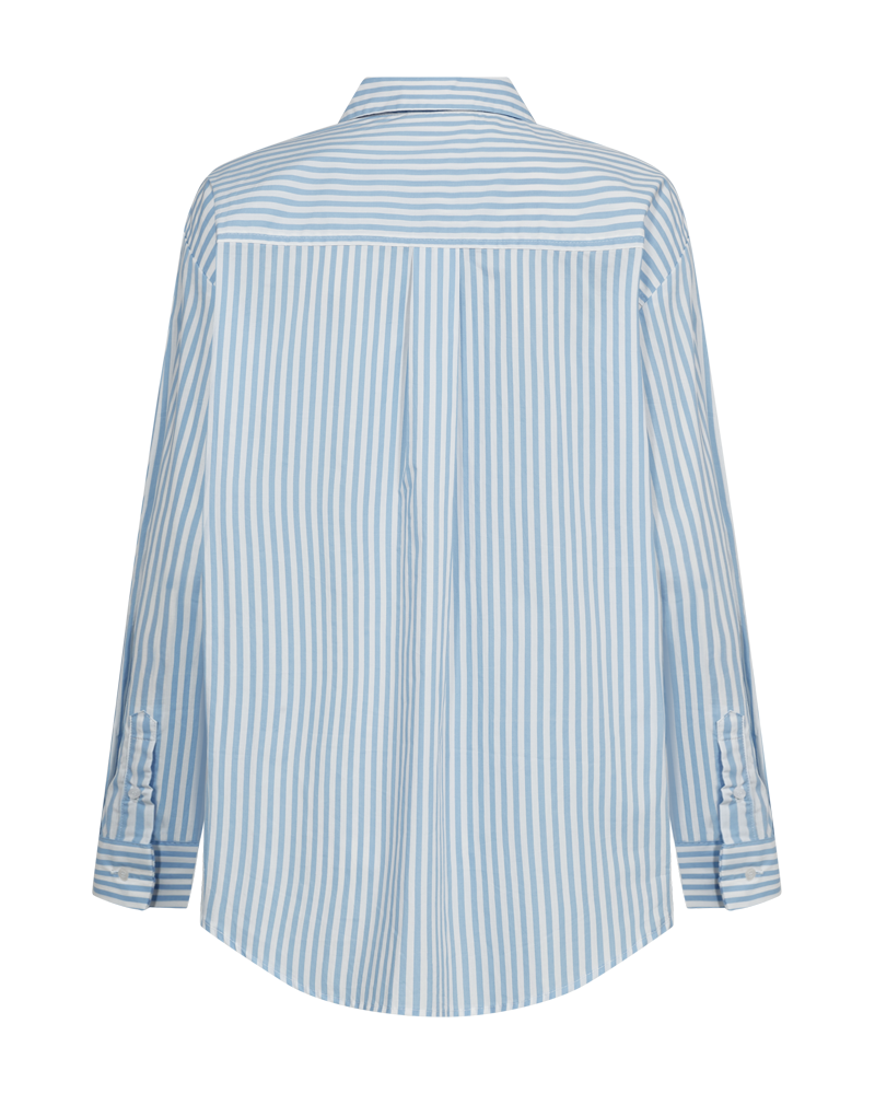 FQJOLLE-SHIRT – Star Off-white m. Blue Bell