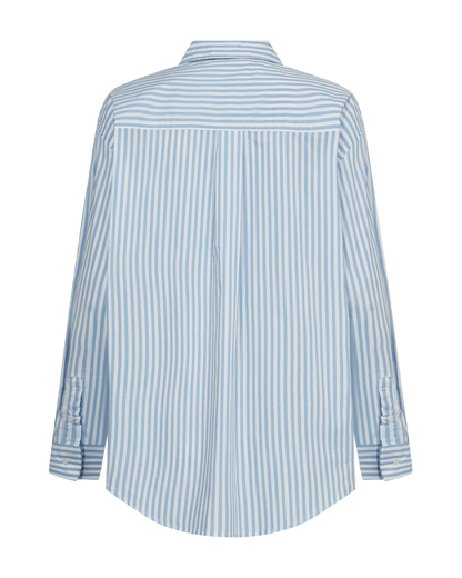 FQJOLLE-SHIRT – Star Off-white m. Blue Bell
