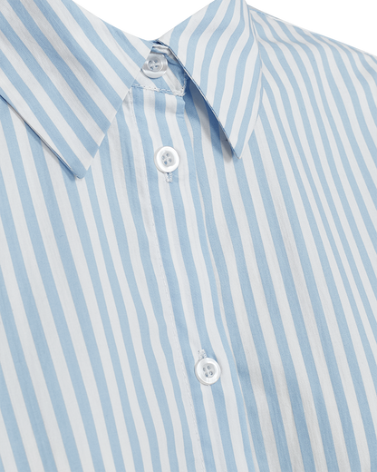 FQJOLLE-SHIRT – Star Off-white m. Blue Bell
