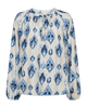 FQRANA-BLOUSE - MOONBEAM W. BLUE BELL