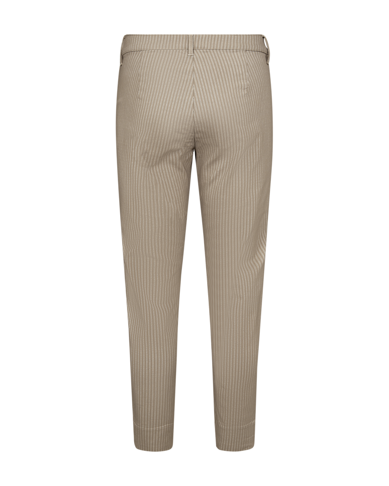FQREX-HOSE - SILVER MINK MIT STERN OFF-WHITE
