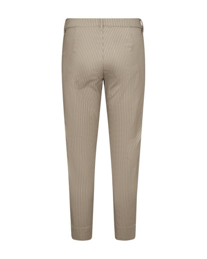 FQREX-HOSE - SILVER MINK MIT STERN OFF-WHITE