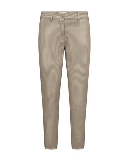 FQREX-HOSE - SILVER MINK MIT STERN OFF-WHITE