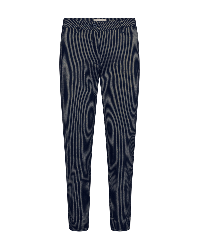 FQREX-PANTS - NAVY BLAZER MIT STERN OFF-WHITE