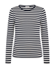 Freequent FQLIANA-TEE Bluse | Navy Blazer mit Stern Off-White