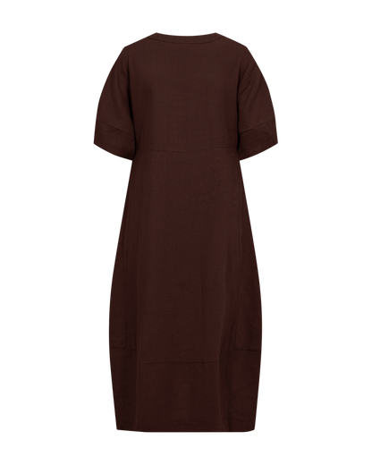 Freequent FQLAVA-DRESS - COFFEE BEAN