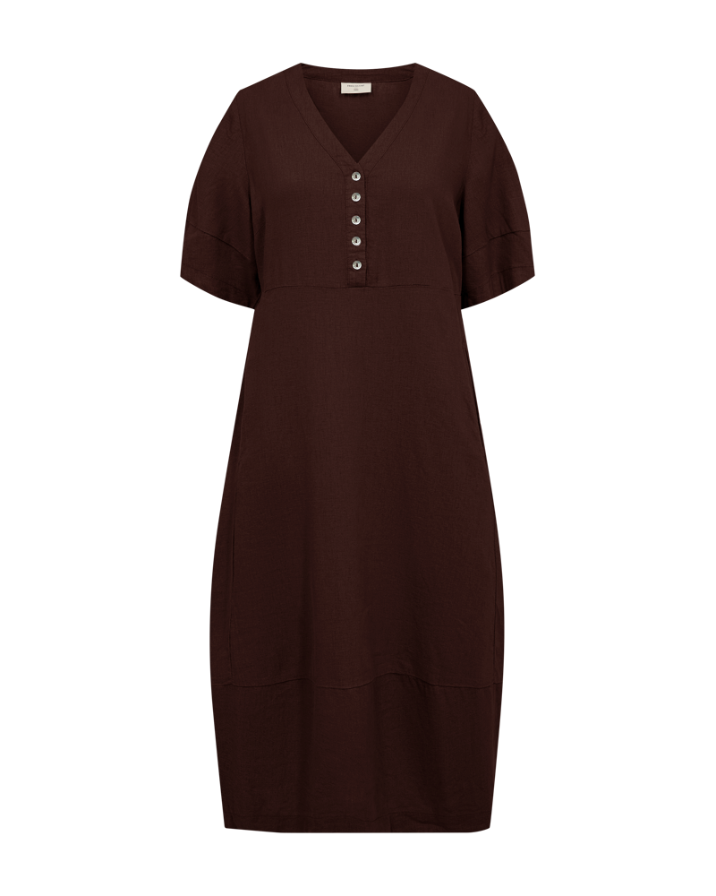Freequent FQLAVA-DRESS - COFFEE BEAN