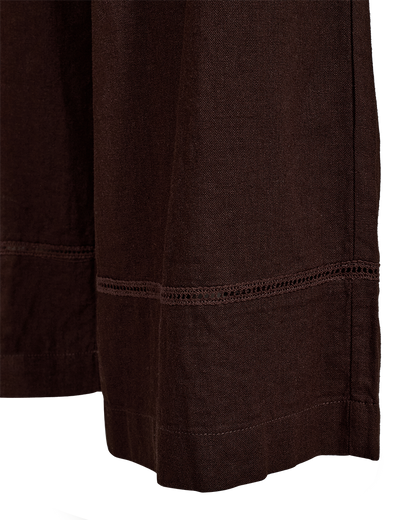 Freequent FQLALUNA-PANTS - COFFEE BEAN
