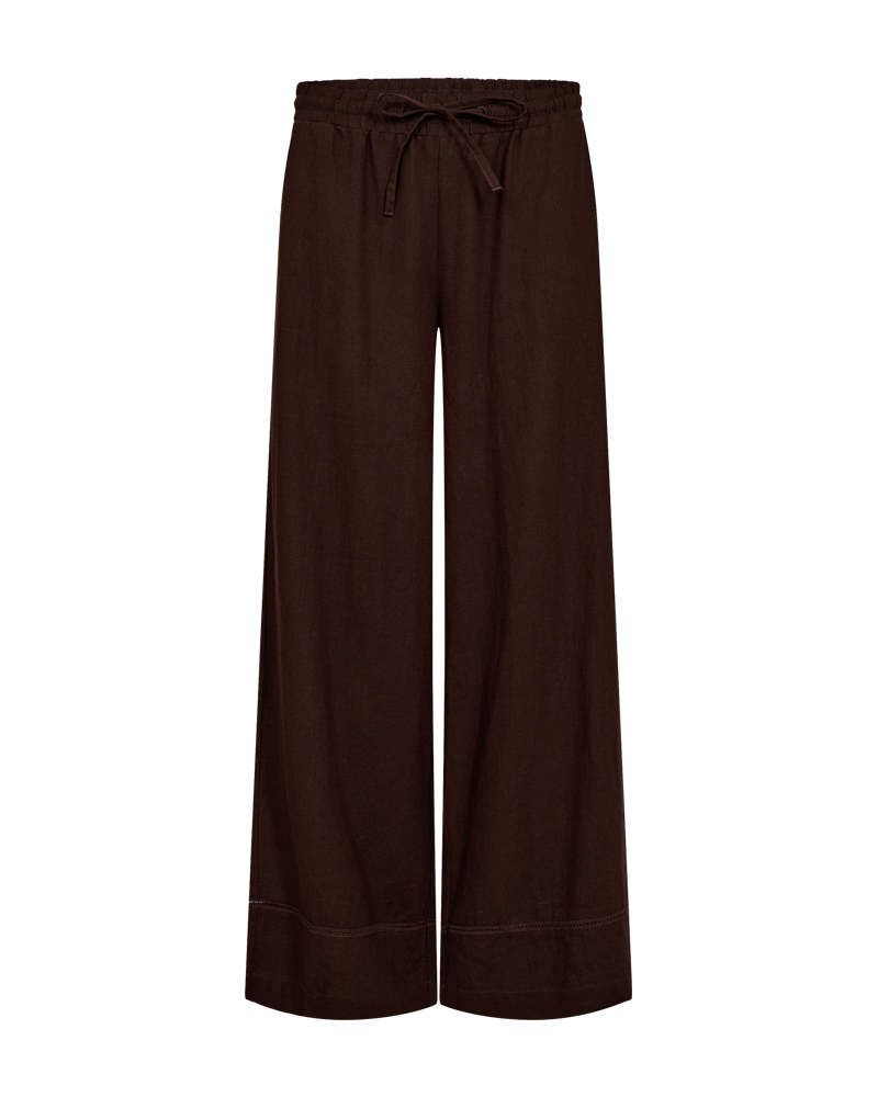 Freequent FQLALUNA-PANTS - COFFEE BEAN