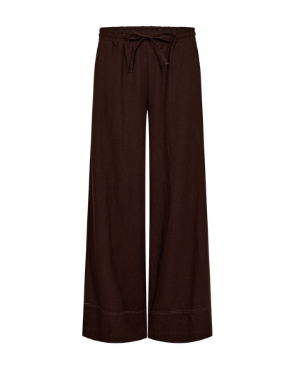 Freequent FQLALUNA-PANTS - COFFEE BEAN