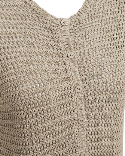 Freequent - FQTOTA-CARDIGAN - Silver Mink