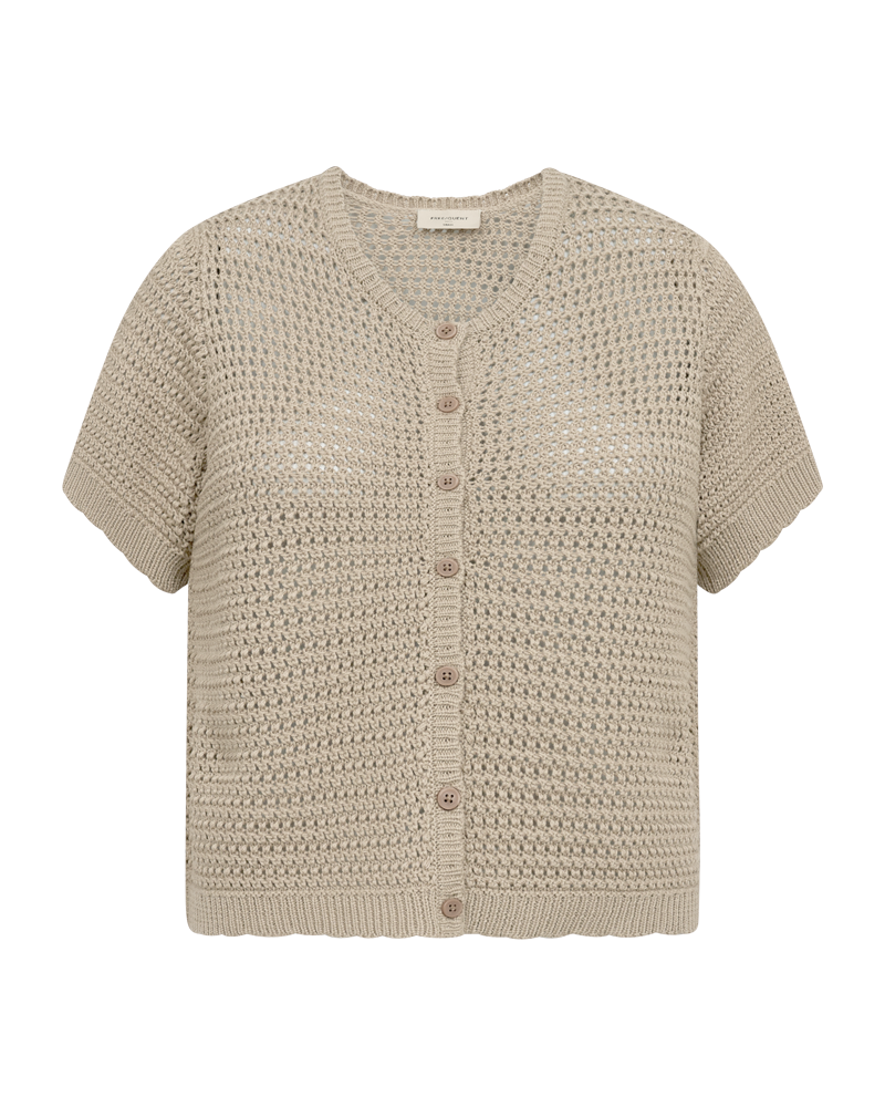 Freequent - FQTOTA-CARDIGAN - Silver Mink