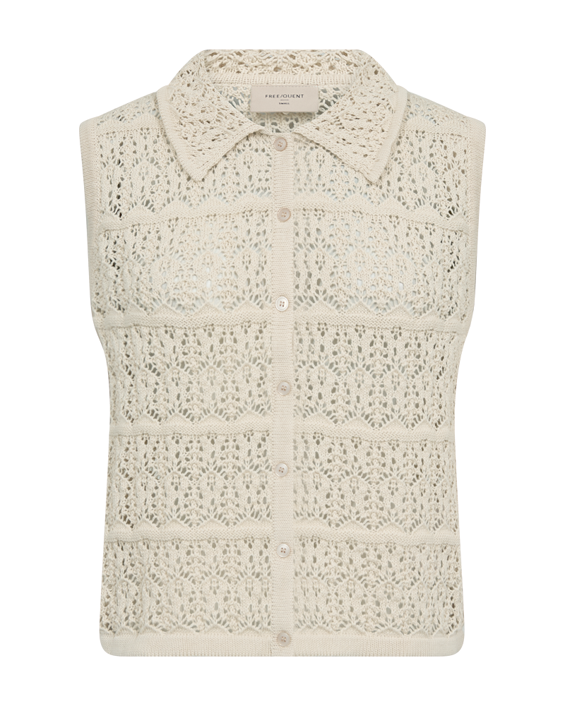 Freequent - FQFRAYA-WAISTCOAT - Moonbeam